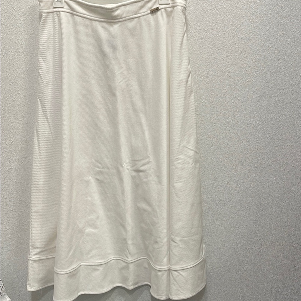 White skirt